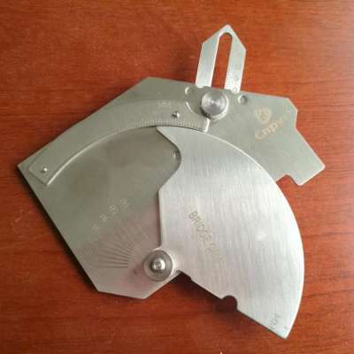 Cam type weld gauge