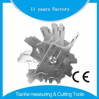 HG-010 7-Piece Fillet Weld gauge Set factory from china supplier